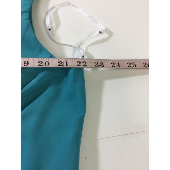 AW BRIDAL 18 2X PLUS turquoise blue Gwyneth wedding bridesmaid maxi dress B55 - Picture 5 of 9